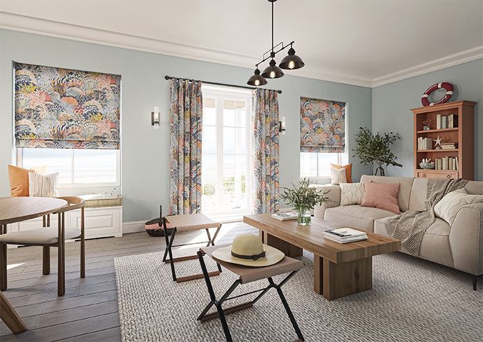 Maggie, Coral - Made to Measure Curtains - Image 8